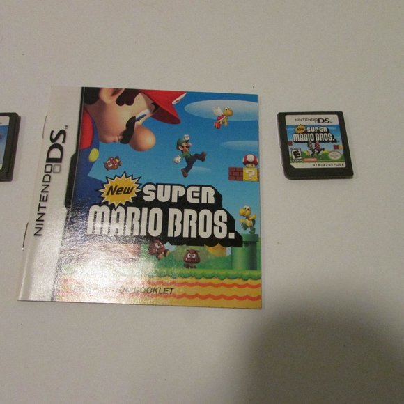 lot of 2 Nintendo DS Super Mario 64 and Super Mario Bros video game case… - Picture 3 of 8